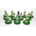 Subbuteo Andrew Table Soccer Germany 1988 away kit on classic Hasbro bases